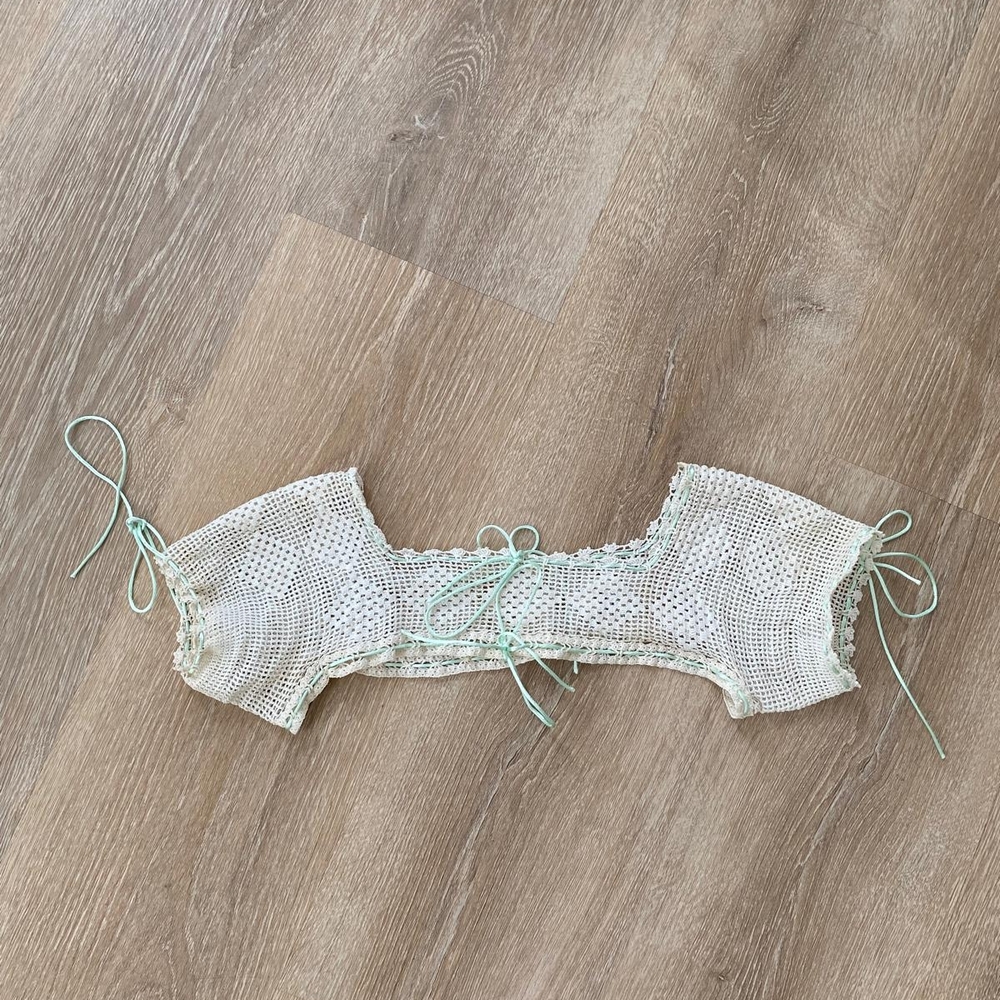 Vintage Antique Crochet Yoke